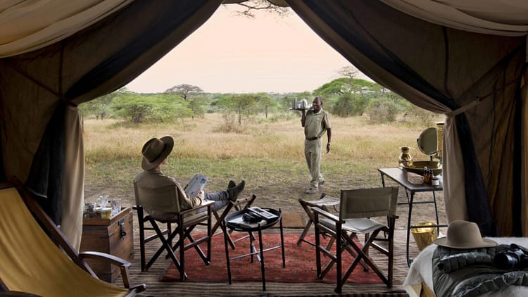 Complimentary nights at &Beyond Serengeti Under Canvas 9 Serengeti-Under-Canvas-service-1536x864